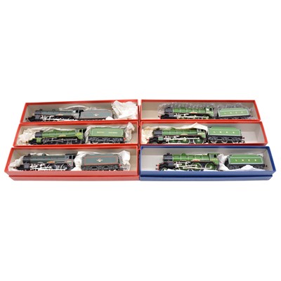 Lot 104 - Six Hornby OO gauge model railway locomotives, Football Class