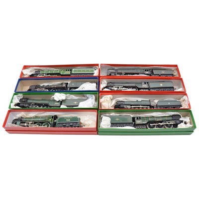 Lot 107 - Eight Hornby OO gauge model railway locomotives