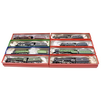 Lot 109 - Eight Hornby OO gauge model railway locomotives