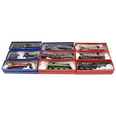 Lot 111 - Nine Hornby OO gauge model railway locomotives