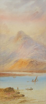Lot 249 - E M Earp, Highland landscapes, a pair