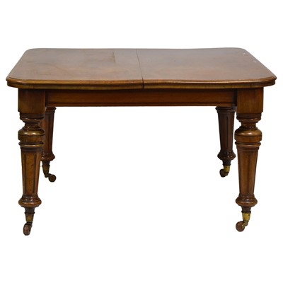 Lot 388 - Victorian mahogany extending dining table