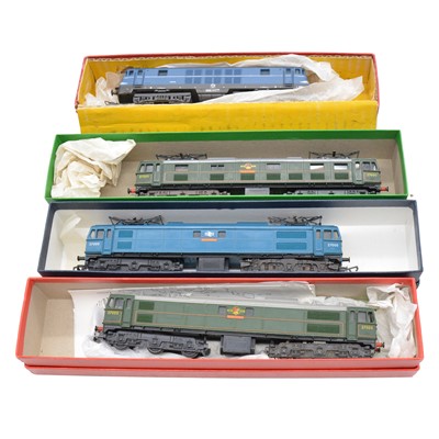 Lot 117 - Four Hornby OO gauge model railway locomotives