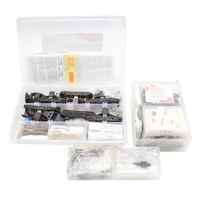 Lot 125 - Model railway decals, small parts and accessories