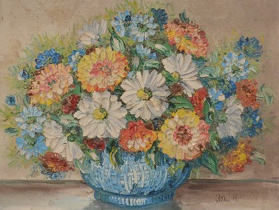 Lot 106 - John Bailey, Still life flowers