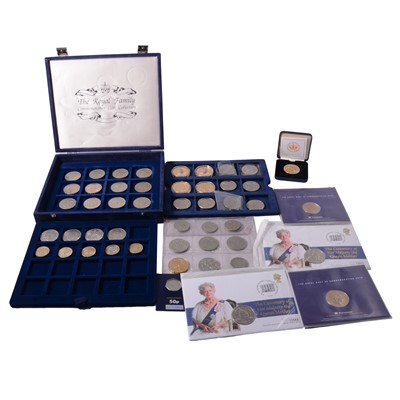 Lot 181 - Collection of British coins and commemoratives.