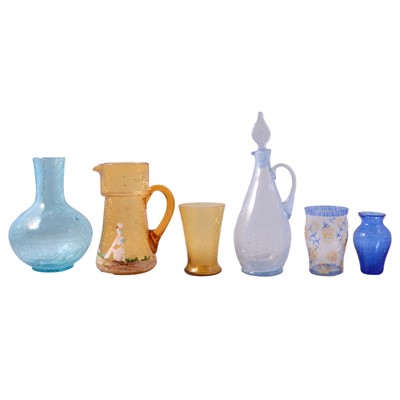 Lot 93 - Collection of Crackle Glass