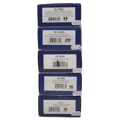 Lot 248 - Five Bachmann Branch-Line OO gauge locomotives