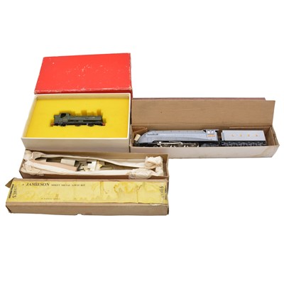 Lot 232 - Two kit locomotives and a Liliput OO gauge model locomotive