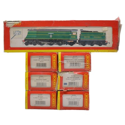 Lot 256 - Seven Hornby OO gauge locomotives