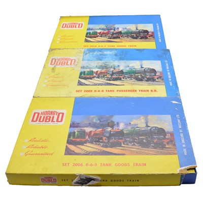 Lot 286 - Three Hornby Dublo train sets
