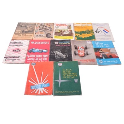 Lot 180 - Quantity of motoring ephemera, programmes, etc