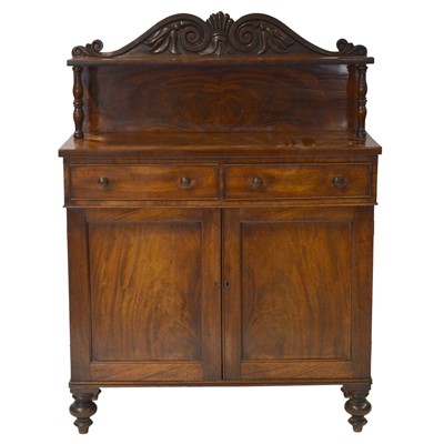 Lot 381 - Victorian mahogany chiffonier