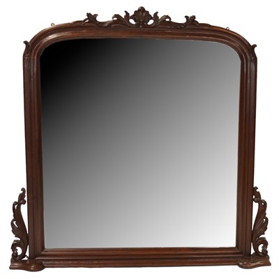Lot 367 - Victorian style overmantel mirror
