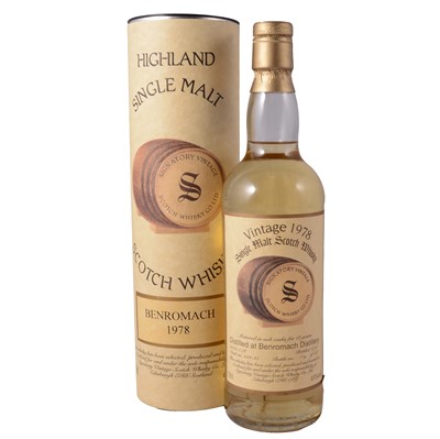 Lot 77 - Benromach 1978, 18 year old, single Speyside malt whisky