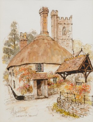 Lot 379 - A Gardiner, Selworthy, Somerset and Laccombe Somerset