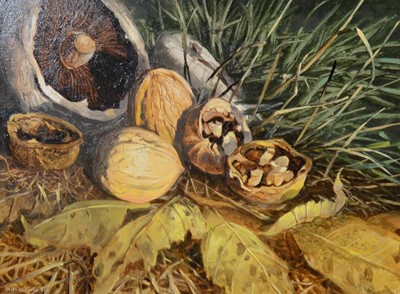 Lot 1 - Peter Newcombe, Mushrooms and Walnuts, 2011