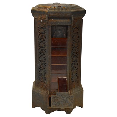 Lot 436 - Cast iron stove, "The Tortoise"