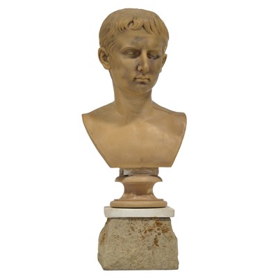 Lot 258 - Composition Roman style bust