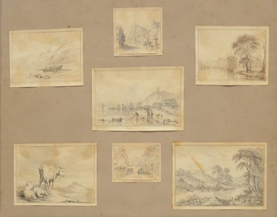 Lot 393 - Cecilia Markham, a collection of pen and ink drawings