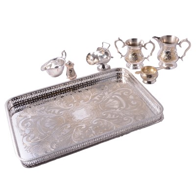 Lot 144 - Collection of electroplated wares