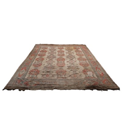 Lot 249 - Large Turkish carpet, late 19th/ early 20th century