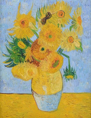 Lot 377 - After Vincent van Gogh, Sunflowers