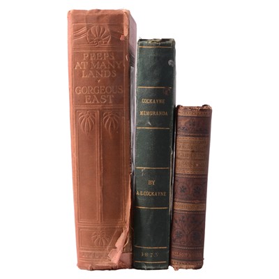 Lot 161 - Cockayne's Memoranda and two other books