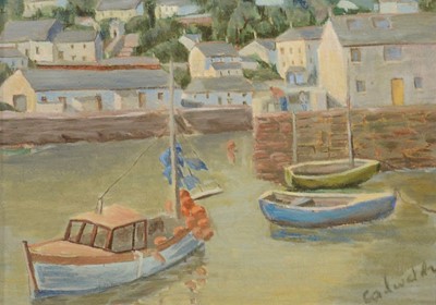 Lot 326 - Anne Allen, Cadwalladr Harbour and another painting