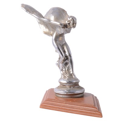 Lot 258 - Rolls-Royce large chromed 'Spirit of Ecstasy' radiator cap mascot