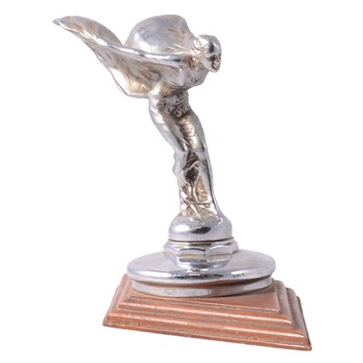 Lot 259 - Rolls-Royce, a chromed 'Spirit of Ecstasy' radiator cap mascot
