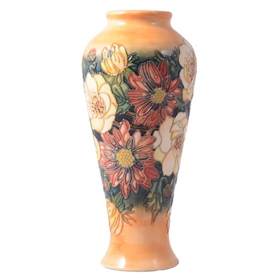 Lot 65 - Moorcroft Pottery, a 'Victoriana' pattern vase
