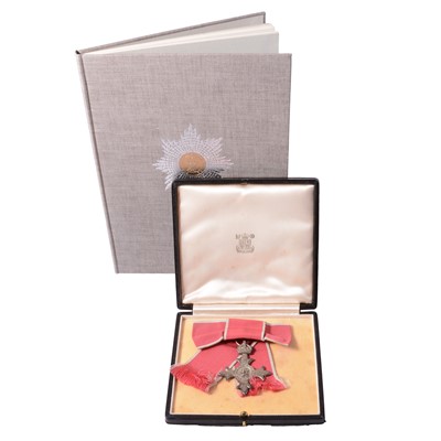 Lot 257 - Elizabeth II Member of the British Empire medal, certificate, and ephemera