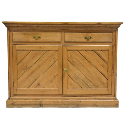 Lot 508 - Stripped pine dresser base