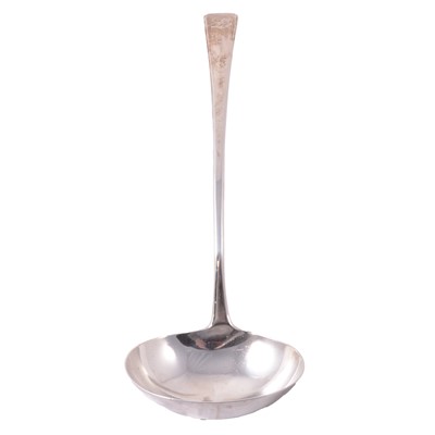 Lot 271 - George IV silver ladle