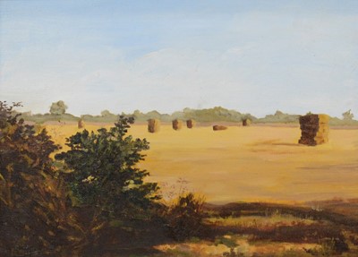 Lot 220 - R Crosskerry, Pair of rural scenes at Wallington, nr Kings Lynn