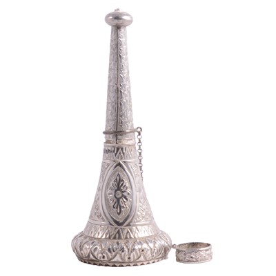 Lot 115 - Victorian silver posy holder
