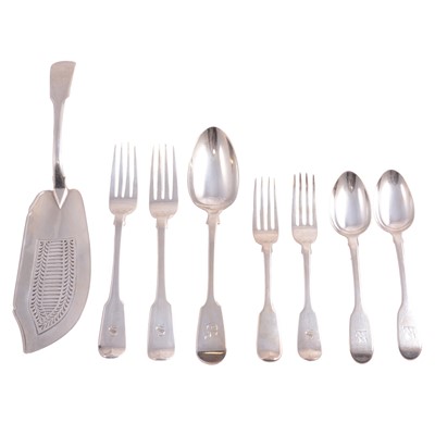 Lot 196 - Silver cutlery