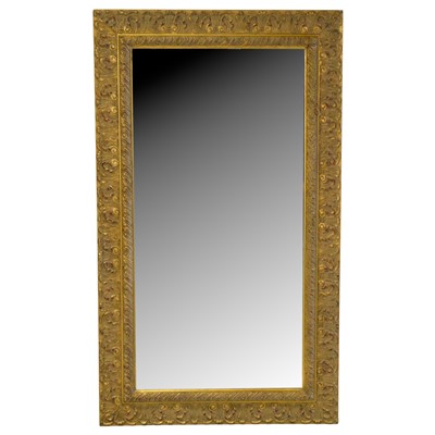 Lot 357 - Large modern gilt-framed mirror, and another smaller mirror
