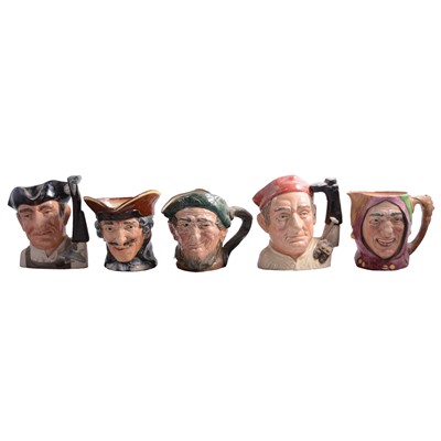 Lot 24 - Ten Royal Doulton large-sized character jugs