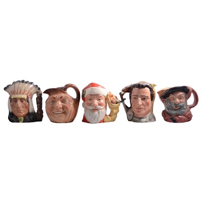 Lot 30 - Ten Royal Doulton large-sized character jugs