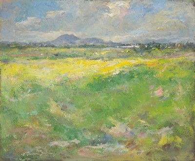 Lot 11 - Henry Raeburn Dobson, Summer landscape