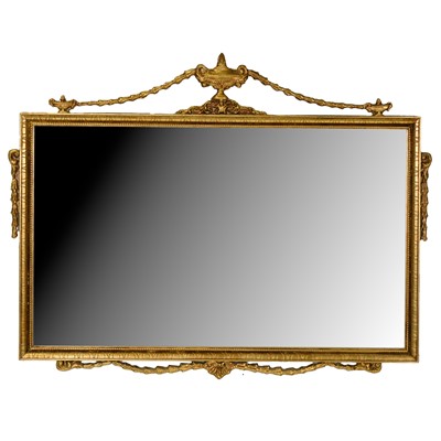 Lot 335 - Four modern gilt composition wall mirrors
