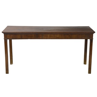Lot 424 - Victorian mahogany hall table