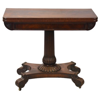 Lot 260 - Victorian mahogany tea table