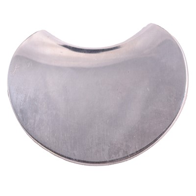 Lot 465 - Nanna Ditzel for Georg Jensen - a silver brooch number 358, and a silver floral design ring.