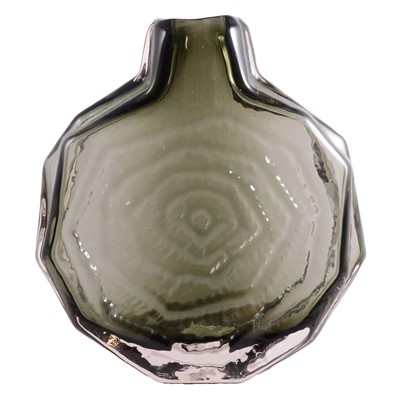 Lot 37 - Geoffrey Baxter for Whitefriars Glass, a large 'Banjo' Textured series vase, pattern 9681