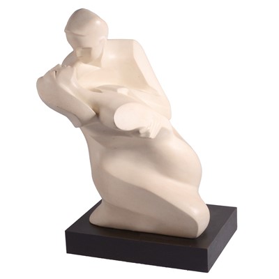 Lot 365 - Modern composite sfigural sculpture by Austin Sculpture