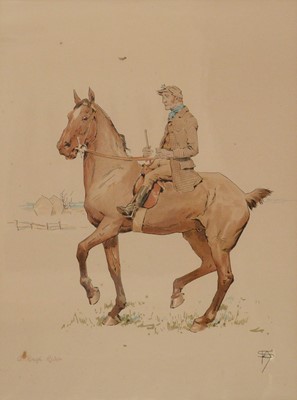Lot 48 - After Frank Algernon Stewart, three equestrian prints