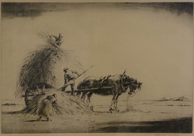 Lot 321 - William Douglas MacLeod, Haycart, and other prints